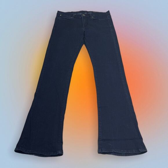 CALVIN KLEIN JEANS Women’s 28 / 6 RCKR KICK Blue Jeans - Picture 3 of 4